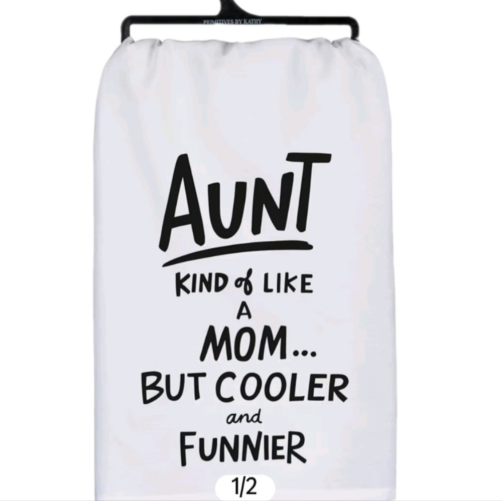 Primitives by Kathy Aunt Kitchen Towel – New in Package – 28x28